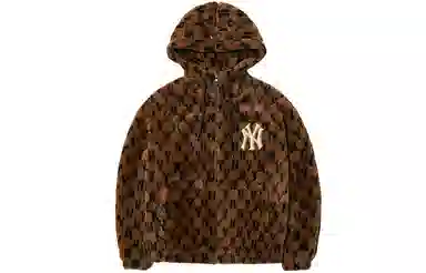 MLB Retro Logo Jacket Brown