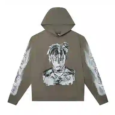 Revenge x JUICE WRLD Hoodie Green