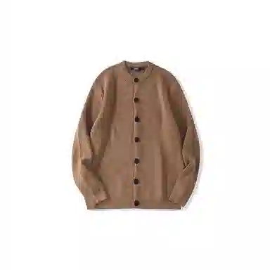 我是大卫 港风复古宽松慵懒感休闲外套开衫针织衫 男女同款