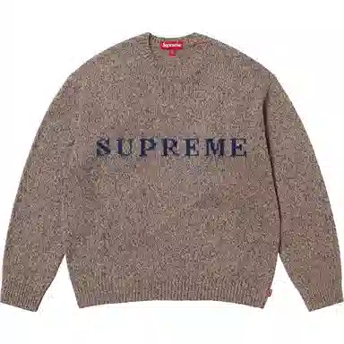 Supreme Contrast Logo Sweater