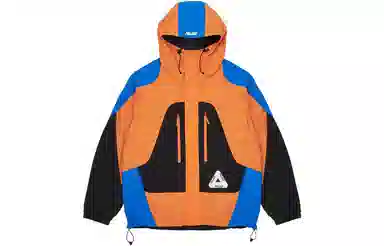 Palace Powder Jacket Orange/Black/Blue