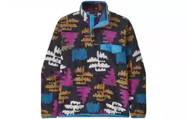 patagonia Synchilla Snap-T Logo