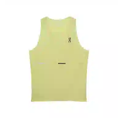 On Race Singlet Lemon Yellow