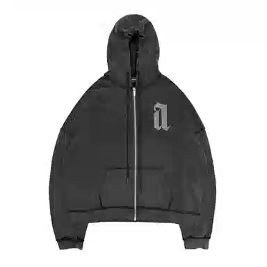 ARNODEFRANCE Punk Washed Black Sweatshirt