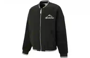 PUMA MMQ Baseball Jacket Black