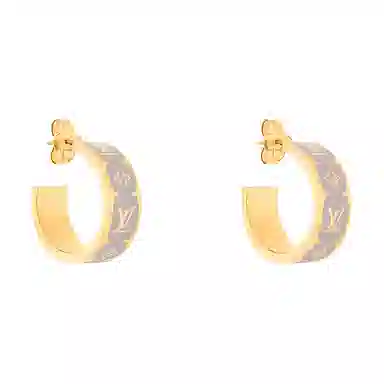 Louis Vuitton Nanogram Enamel Earrings