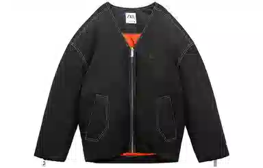 ADER ERROR x ZARA Bomber Jacket Black