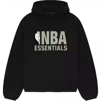 Fear of God Essentials x NBA Hoodie Black