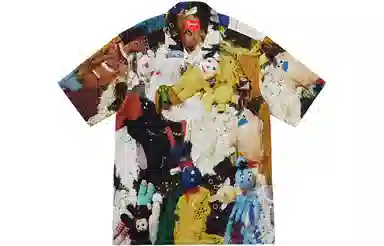 Supreme FW18 Mike Kelley Rayon Shirt