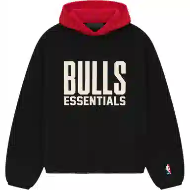 Fear of God Essentials x NBA Pullover Hoodie Black/Red