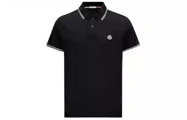 Moncler Polo Shirt Black