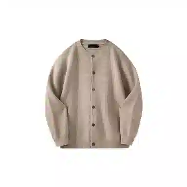 SHANTREE Round Neck Cardigan Knitwear