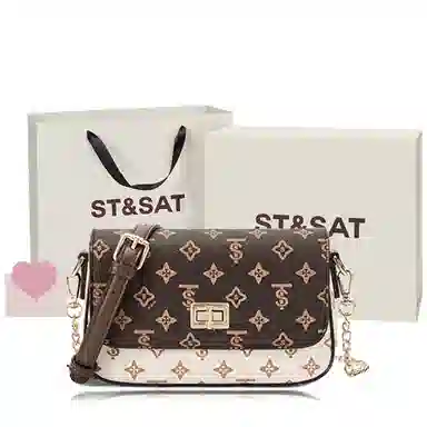 ST&SAT PVC Shoulder Bag