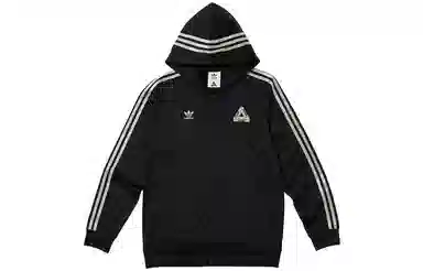 PALACE x adidas Originals Hooded Firebird Track Top Black Logo