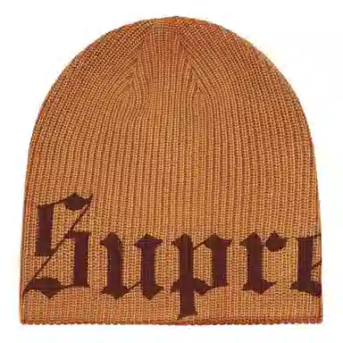 Supreme Old English Printed Beanie -