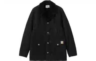 Carhartt WIP Logo Button Jacket Black