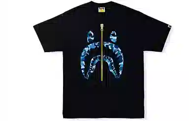 A BATHING APE Abc Camo Shark Tee T