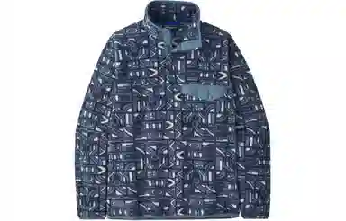 patagonia Synchilla Snap-T Logo