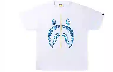 A BATHING APE Abc Camo Shark Tee T