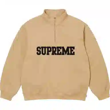 Supreme FW24 WEEK8 Collegiate Half Zip Pullover logo