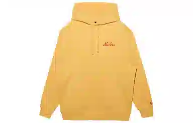 New Era FW22 Printed Hoodie Yellow
