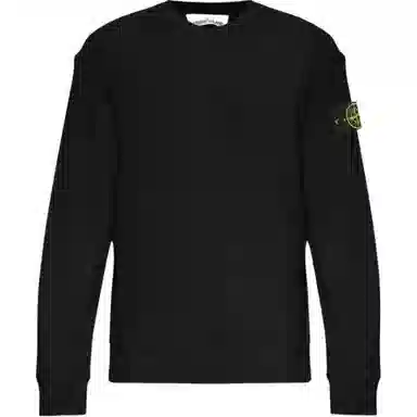 Stone Island Long Sleeve Crewneck Sweatshirt Black