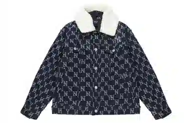 MLB Yankees Detachable Collar Jacket Navy
