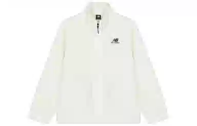 New Balance FW22 Logo Zip Jacket White