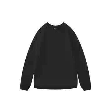 我是大卫 港风宽松慵懒风圆领纯色韩版打底针织衫 男女同款