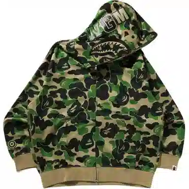 BAPE ABC CAMO Shark Hoodie