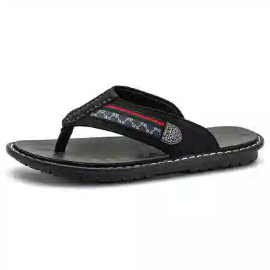 泰和源 时尚百搭简约潮流 防磨人字拖鞋 男款