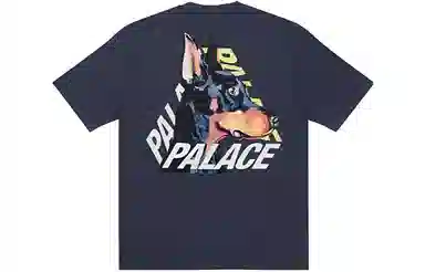 PALACE SS22 P-3-K-9 T-shirt Navy LogoT