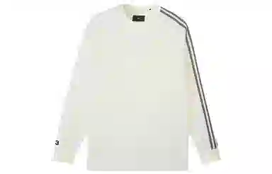 Y-3 Long Sleeve Raglan Tee White