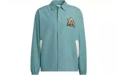 adidas Originals FW22 Letter Print Jacket Green