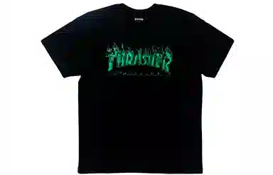 Thrasher Ghost Flame Tee