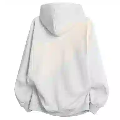 普鲁士多特蒙德 复古时尚美式重磅花体金球印花图案字母格子拼接长袖落肩抽绳舒适宽松百搭开衫防风户外运动出行连帽卫衣 男女同款