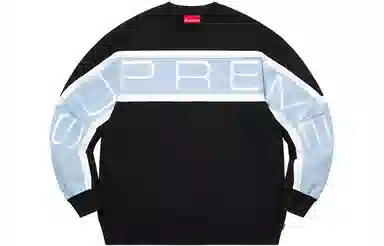 Supreme SS21 Week 1 Paneled Crewneck Logo