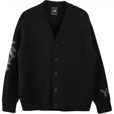 Y-3 Graphic Knit Cardigan