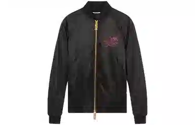 GCDS Logo Print Bomber Jacket