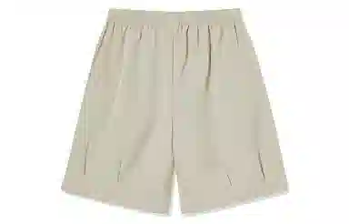 乔丹 纯色梭织透气宽松休闲短裤 女款