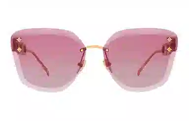 Louis Vuitton Irregular Frame Sunglasses Pink