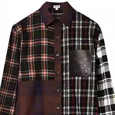 Loewe Patchwork Check Shirt