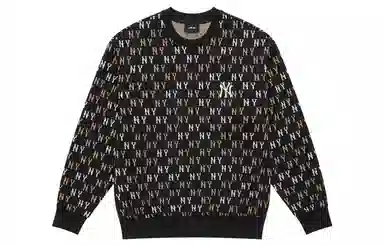 MLB Monogram Crewneck Black