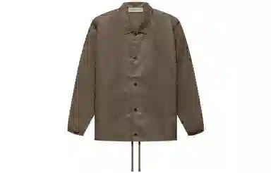 Fear of God Essentials Coaches Jacket Wood