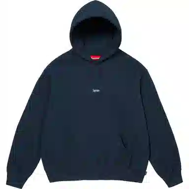 Supreme FW24 WEEK13 Micro Logo Hooded Sweatshirt