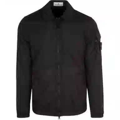 Stone Island FW22 Nylon Shirt Jacket Black