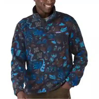patagonia Synchilla Snap-T Logo
