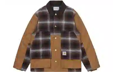 Carhartt WIP FW22 Plaid Patchwork Jacket