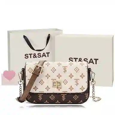 ST&SAT PVC Shoulder Bag