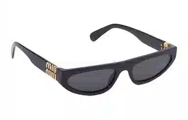 Miu Miu Cat Eye Sunglasses Black